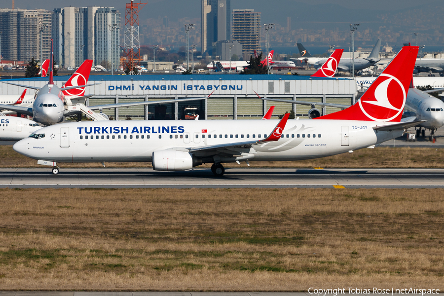 Turkish Airlines Boeing 737-8F2 (TC-JGY) | Photo 313535