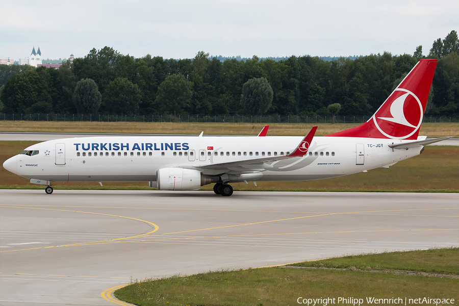 Turkish Airlines Boeing 737-8F2 (TC-JGY) | Photo 195067