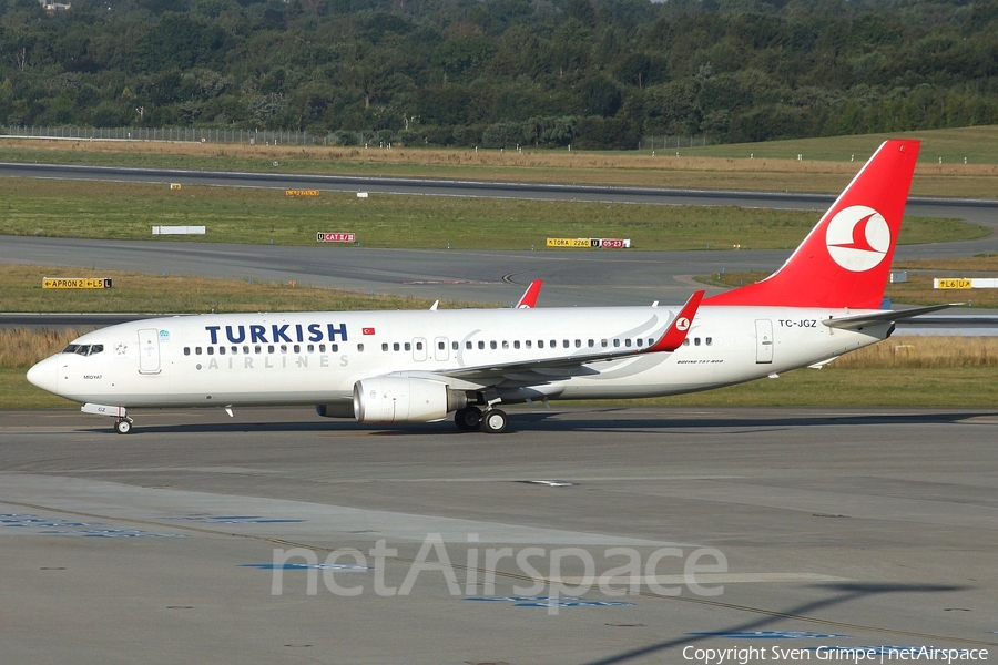 Turkish Airlines Boeing 737-8F2 (TC-JGZ) | Photo 16564