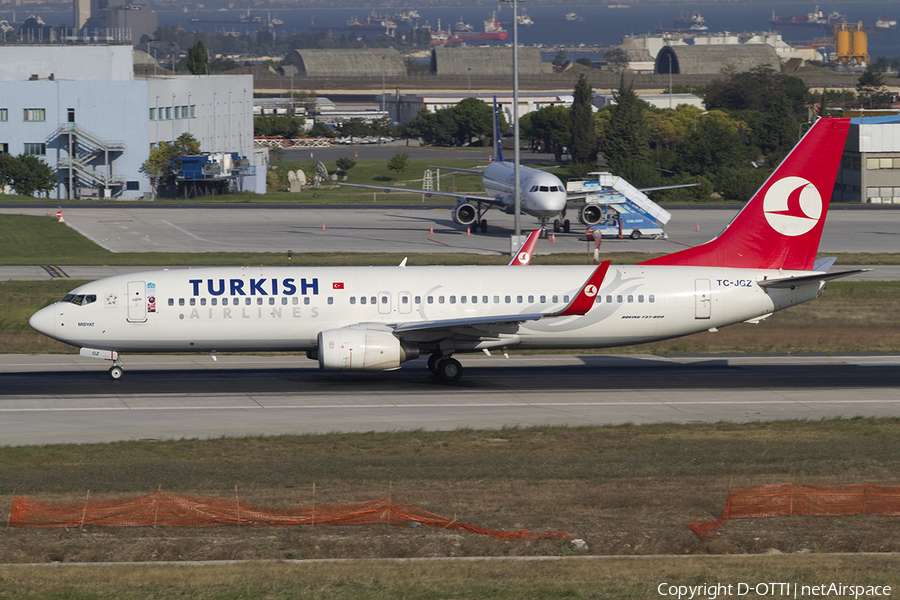 Turkish Airlines Boeing 737-8F2 (TC-JGZ) | Photo 317856