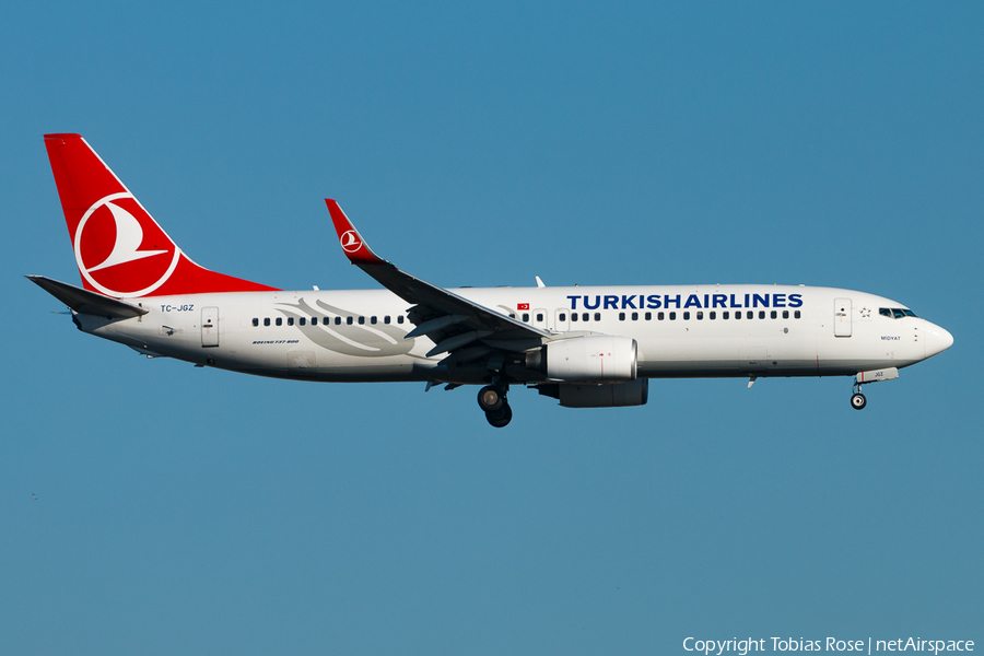Turkish Airlines Boeing 737-8F2 (TC-JGZ) | Photo 310034