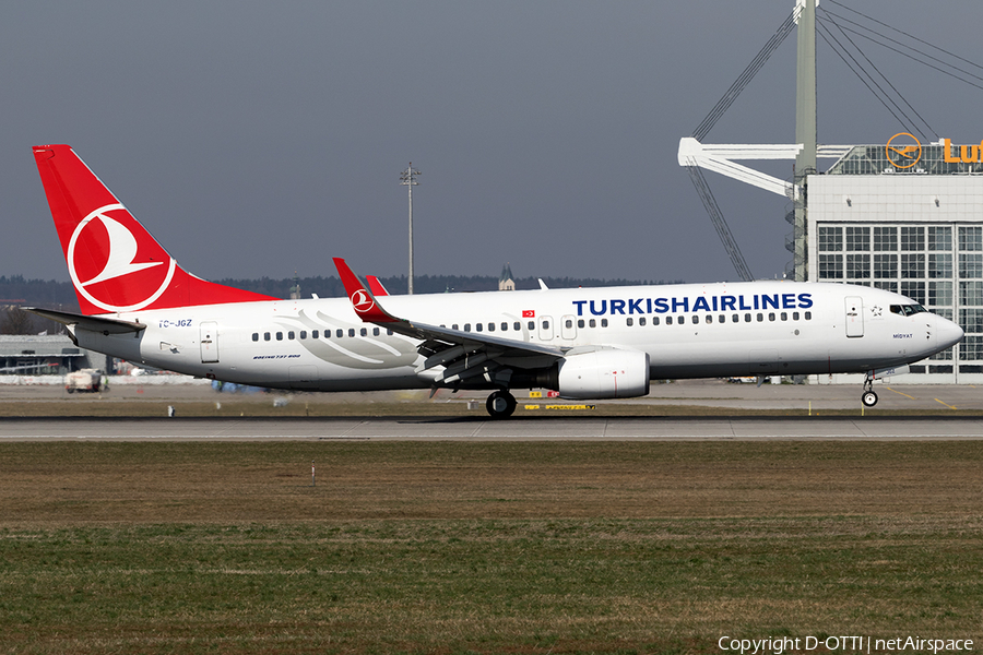Turkish Airlines Boeing 737-8F2 (TC-JGZ) | Photo 152890