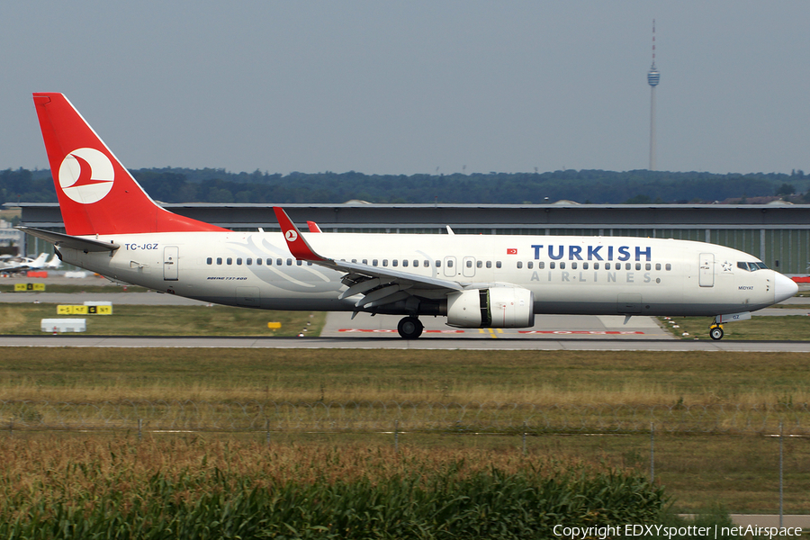 Turkish Airlines Boeing 737-8F2 (TC-JGZ) | Photo 276054