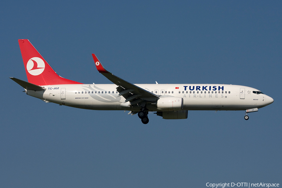 Turkish Airlines Boeing 737-8F2 (TC-JGZ) | Photo 269226