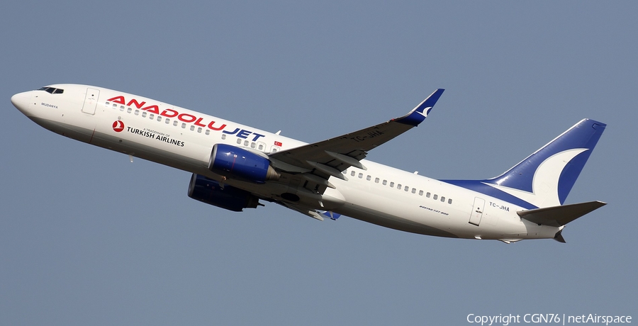AnadoluJet Boeing 737-8F2 (TC-JHA) | Photo 501073