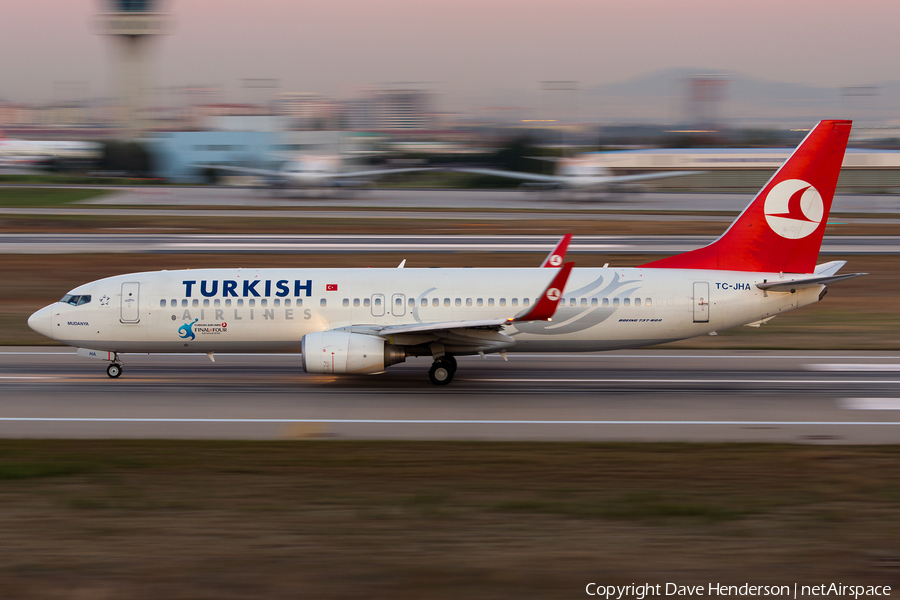 Turkish Airlines Boeing 737-8F2 (TC-JHA) | Photo 33373