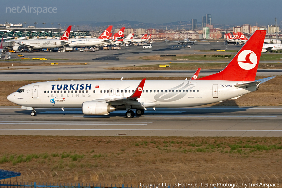 Turkish Airlines Boeing 737-8F2 (TC-JHA) | Photo 33854