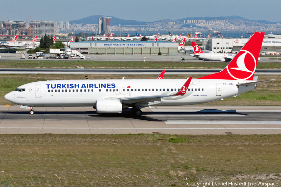 Turkish Airlines Boeing 737-8F2 (TC-JHB) | Photo 493072