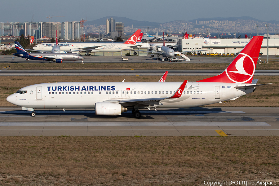 Turkish Airlines Boeing 737-8F2 (TC-JHB) | Photo 307971
