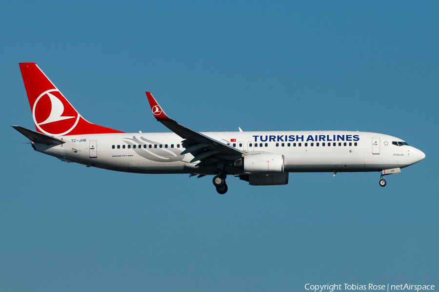 Turkish Airlines Boeing 737-8F2 (TC-JHB) | Photo 310243