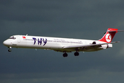 Turkish Airlines McDonnell Douglas MD-90-30 (TC-JHB) at  Hamburg - Fuhlsbuettel (Helmut Schmidt), Germany