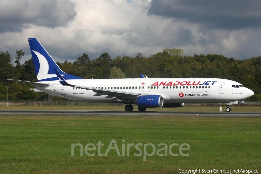 AnadoluJet Boeing 737-8F2 (TC-JHC) | Photo 529410