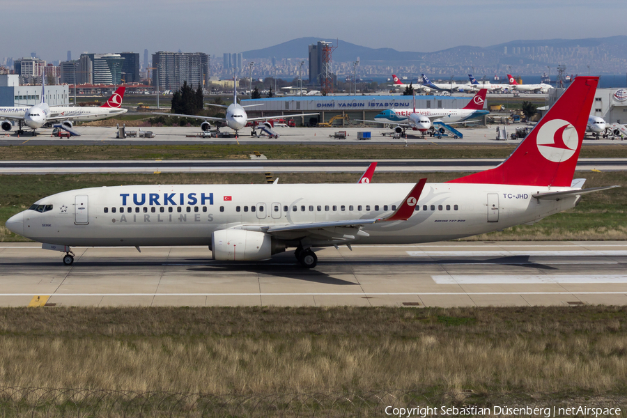 Turkish Airlines Boeing 737-8F2 (TC-JHD) | Photo 171089