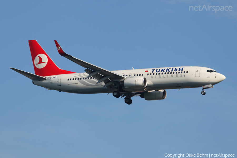 Turkish Airlines Boeing 737-8F2 (TC-JHD) | Photo 40509