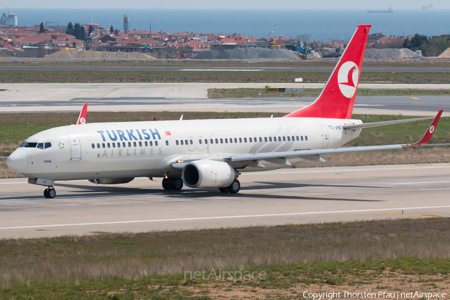 Turkish Airlines Boeing 737-8F2 (TC-JHD) | Photo 83852