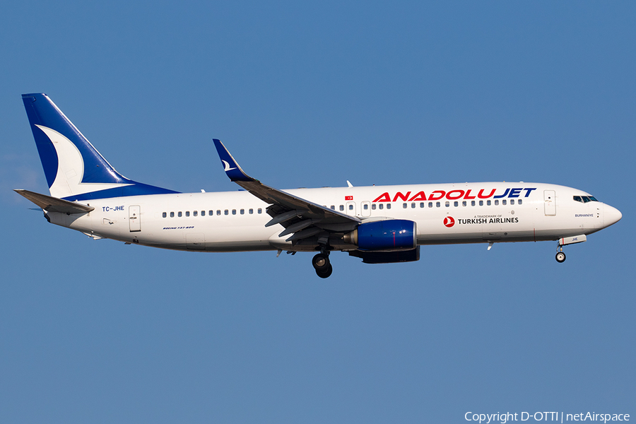 AnadoluJet Boeing 737-8F2 (TC-JHE) | Photo 646697