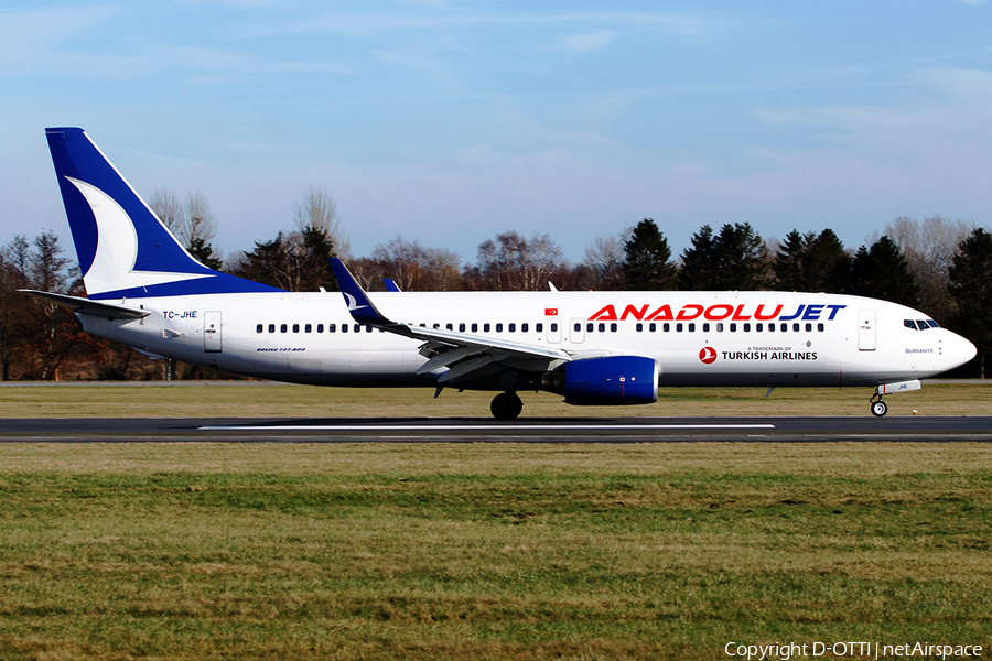 AnadoluJet Boeing 737-8F2 (TC-JHE) | Photo 494097