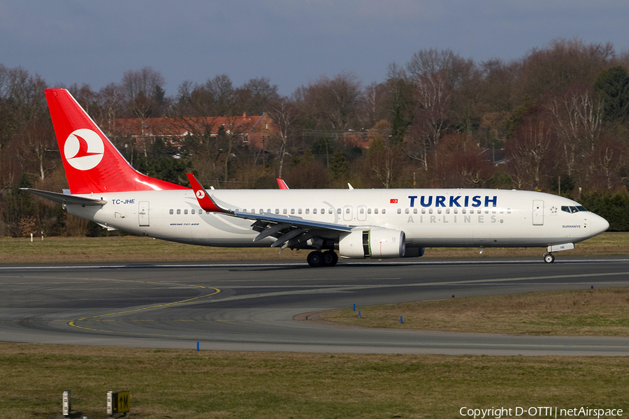 Turkish Airlines Boeing 737-8F2 (TC-JHE) | Photo 272302