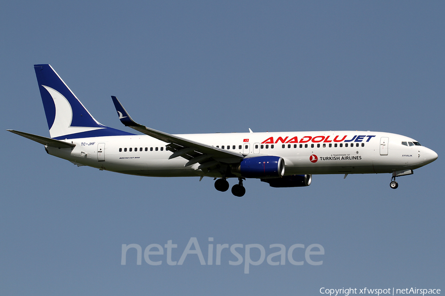 AnadoluJet Boeing 737-8F2 (TC-JHF) | Photo 461589