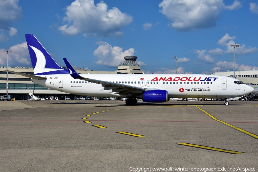 AnadoluJet Boeing 737-8F2 (TC-JHF) | Photo 492185