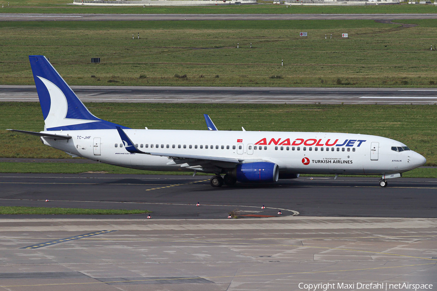 AnadoluJet Boeing 737-8F2 (TC-JHF) | Photo 492328