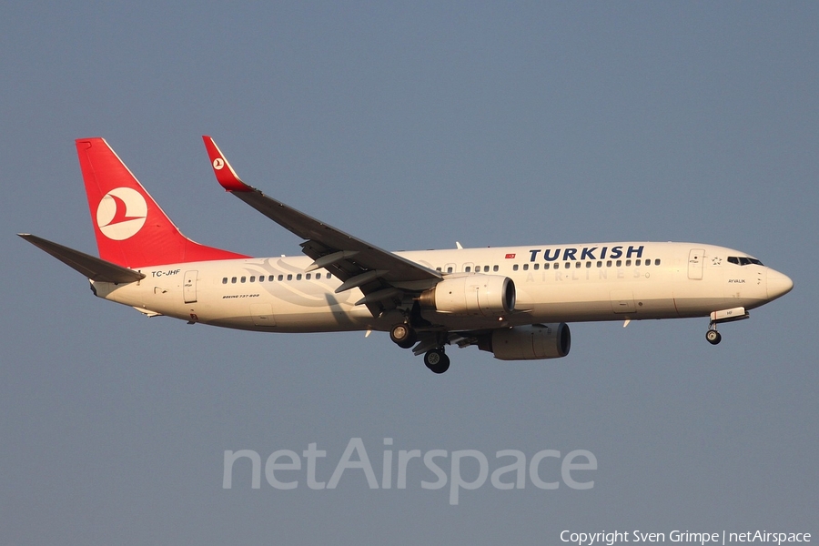 Turkish Airlines Boeing 737-8F2 (TC-JHF) | Photo 85834