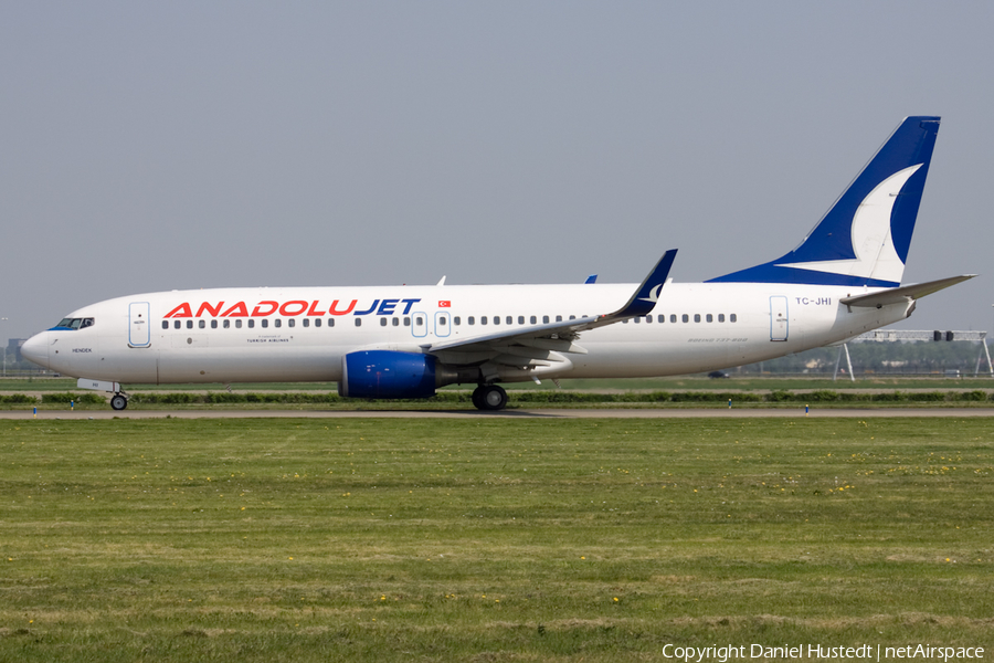 AnadoluJet Boeing 737-8FH (TC-JHI) | Photo 551564