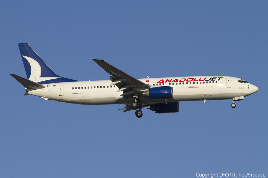 AnadoluJet Boeing 737-86Q (TC-JHJ) | Photo 390788