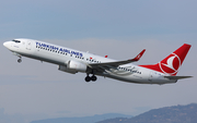 Turkish Airlines Boeing 737-8F2 (TC-JHK) at  Barcelona - El Prat, Spain