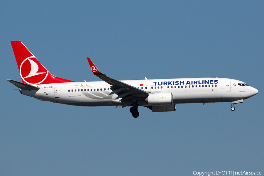 Turkish Airlines Boeing 737-8F2 (TC-JHK) | Photo 309365