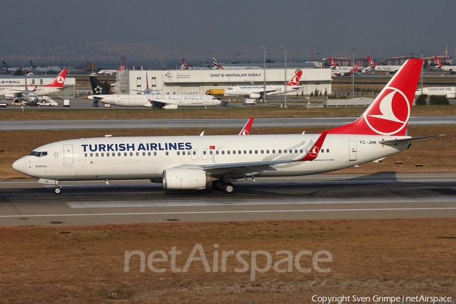 Turkish Airlines Boeing 737-8F2 (TC-JHK) | Photo 84114
