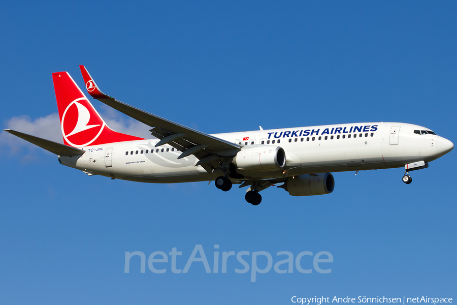 Turkish Airlines Boeing 737-8F2 (TC-JHL) | Photo 72893