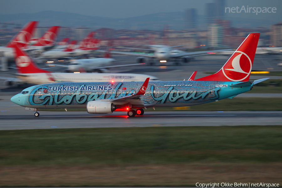 Turkish Airlines Boeing 737-8F2 (TC-JHL) | Photo 39501