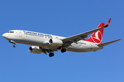 Turkish Airlines Boeing 737-8F2 (TC-JHM) at  Barcelona - El Prat, Spain