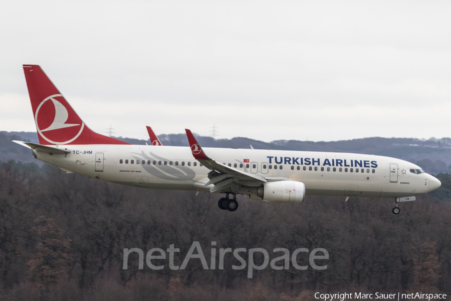 Turkish Airlines Boeing 737-8F2 (TC-JHM) | Photo 206317