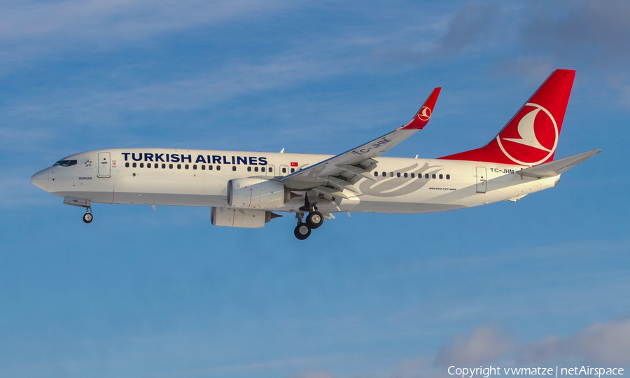 Turkish Airlines Boeing 737-8F2 (TC-JHM) | Photo 200446
