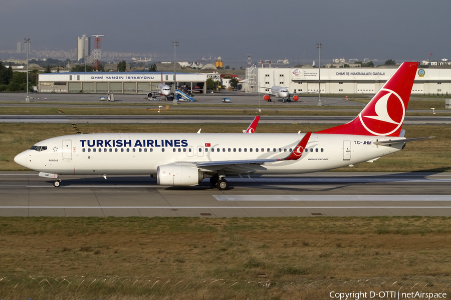 Turkish Airlines Boeing 737-8F2 (TC-JHM) | Photo 409621