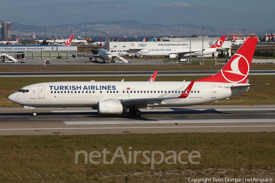Turkish Airlines Boeing 737-8F2 (TC-JHM) | Photo 272916
