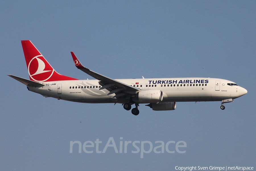 Turkish Airlines Boeing 737-8F2 (TC-JHM) | Photo 88187