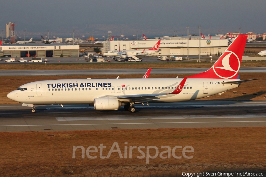 Turkish Airlines Boeing 737-8F2 (TC-JHM) | Photo 88864