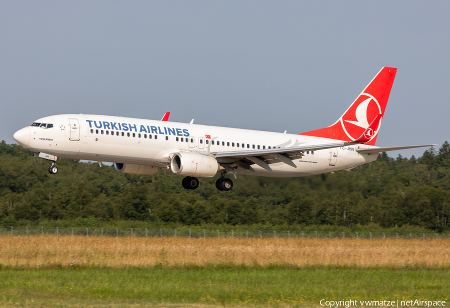 Turkish Airlines Boeing 737-8F2 (TC-JHN) | Photo 456161