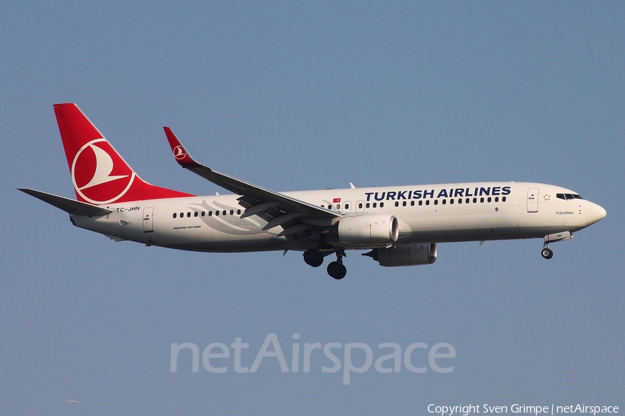 Turkish Airlines Boeing 737-8F2 (TC-JHN) | Photo 86092