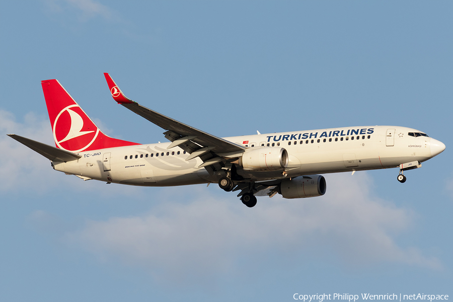 Turkish Airlines Boeing 737-8F2 (TC-JHO) | Photo 333909