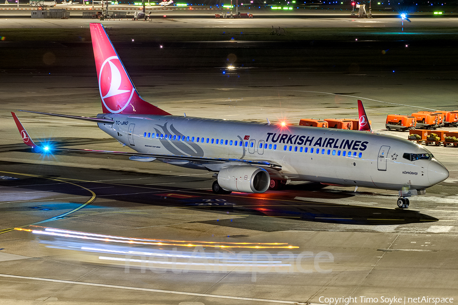 Turkish Airlines Boeing 737-8F2 (TC-JHO) | Photo 36354