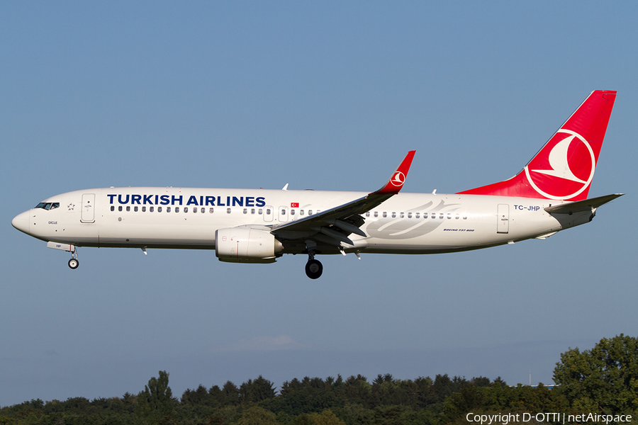 Turkish Airlines Boeing 737-8F2 (TC-JHP) | Photo 516914