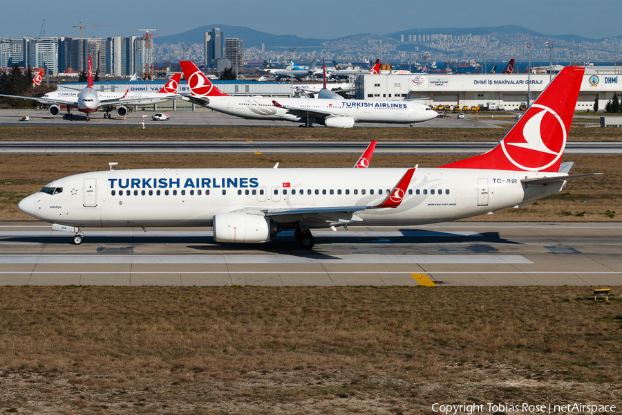 Turkish Airlines Boeing 737-8F2 (TC-JHR) | Photo 307895