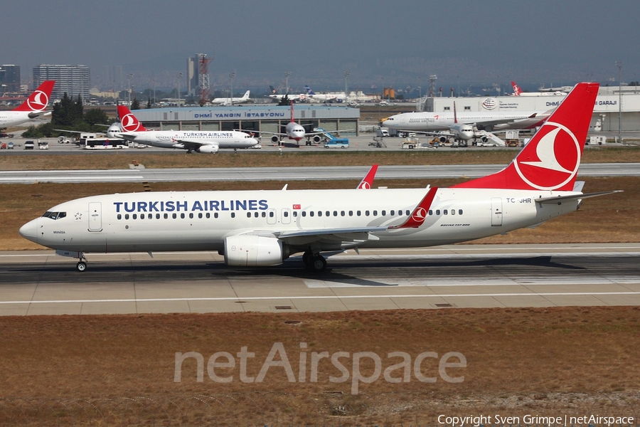 Turkish Airlines Boeing 737-8F2 (TC-JHR) | Photo 92408