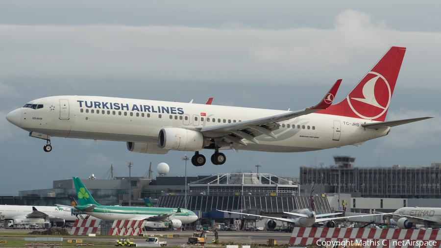 Turkish Airlines Boeing 737-8F2 (TC-JHS) | Photo 382276