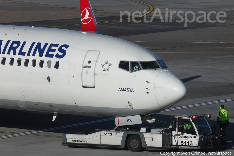 Turkish Airlines Boeing 737-8F2 (TC-JHS) | Photo 66702