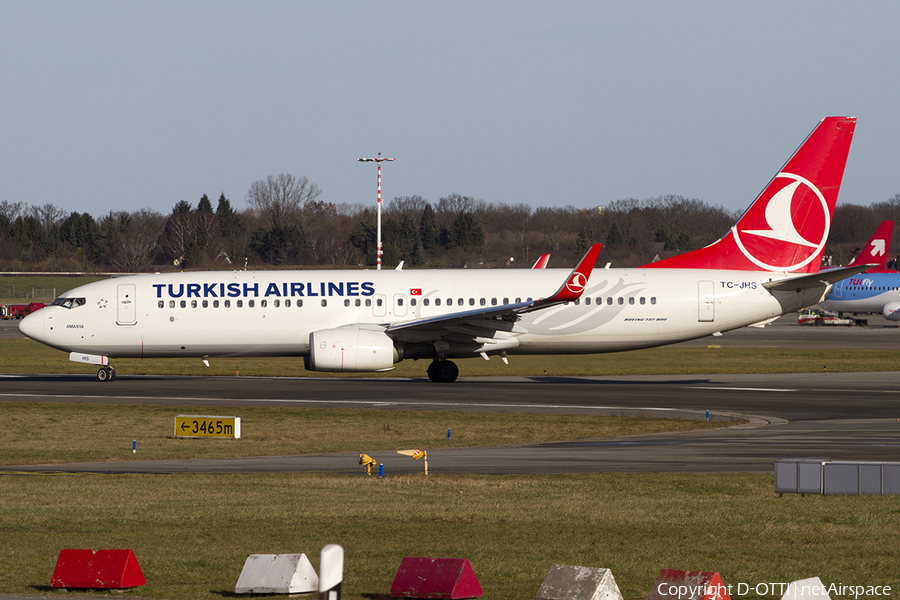 Turkish Airlines Boeing 737-8F2 (TC-JHS) | Photo 476740